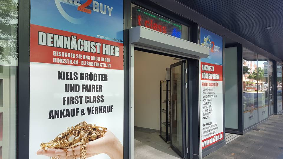 Öffnungszeiten Ankauf Verkauf ONE 2 BUY one2buy Ankauf